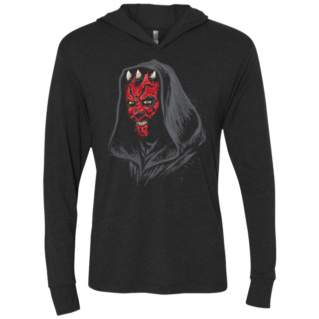 T-Shirts Vintage Black / X-Small LORD ASSASSIN Triblend Long Sleeve Hoodie Tee