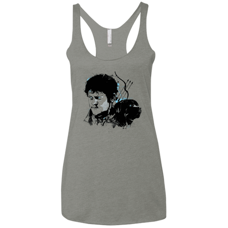 T-Shirts Venetian Grey / X-Small LORD BOLT ON Women's Triblend Racerback Tank