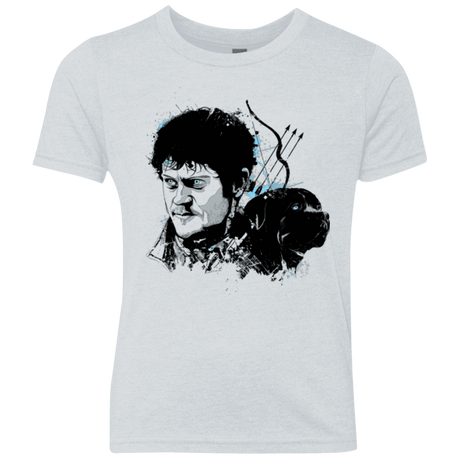 T-Shirts Heather White / YXS LORD BOLT ON Youth Triblend T-Shirt