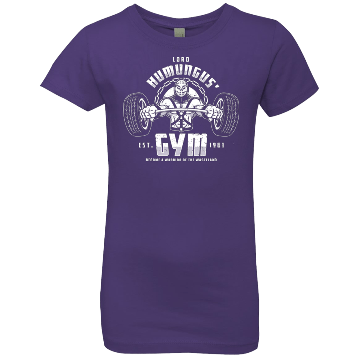 T-Shirts Purple Rush / YXS Lord Humungus' Gym Girls Premium T-Shirt