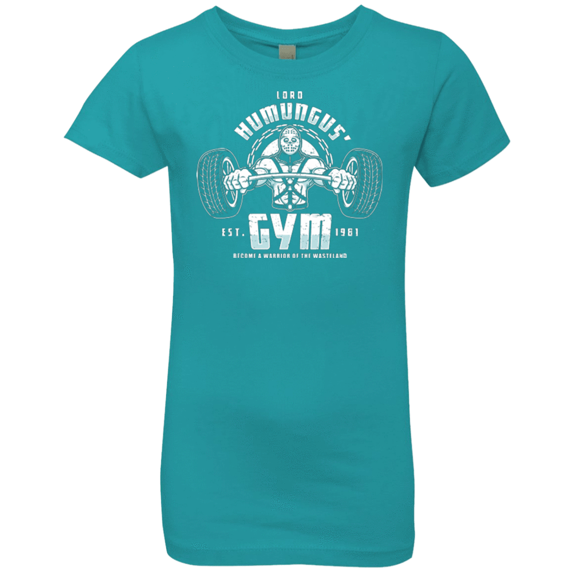 T-Shirts Tahiti Blue / YXS Lord Humungus' Gym Girls Premium T-Shirt