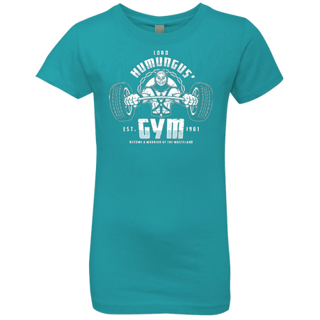 T-Shirts Tahiti Blue / YXS Lord Humungus' Gym Girls Premium T-Shirt