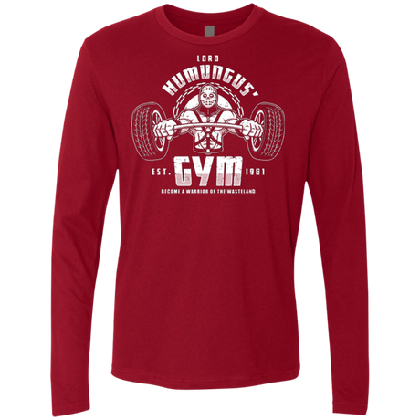 T-Shirts Cardinal / Small Lord Humungus' Gym Men's Premium Long Sleeve