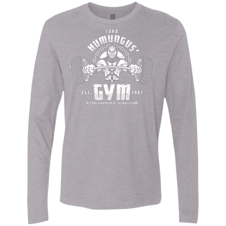 T-Shirts Heather Grey / Small Lord Humungus' Gym Men's Premium Long Sleeve