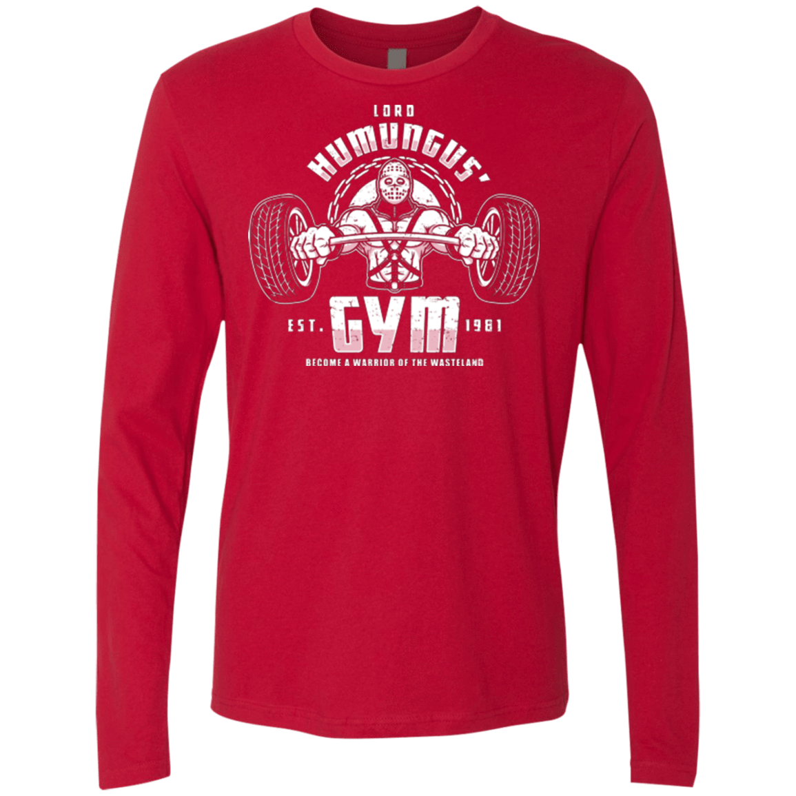 T-Shirts Red / Small Lord Humungus' Gym Men's Premium Long Sleeve