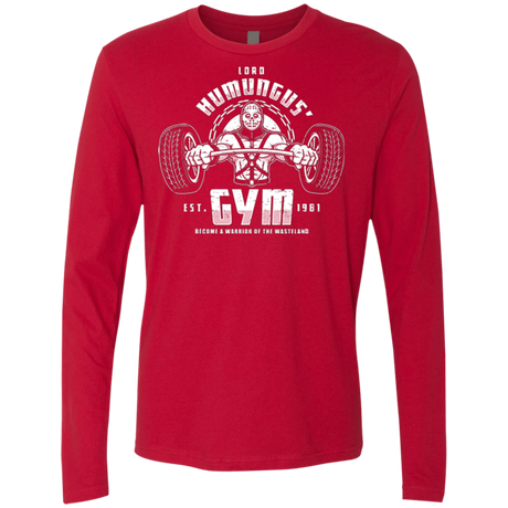 T-Shirts Red / Small Lord Humungus' Gym Men's Premium Long Sleeve