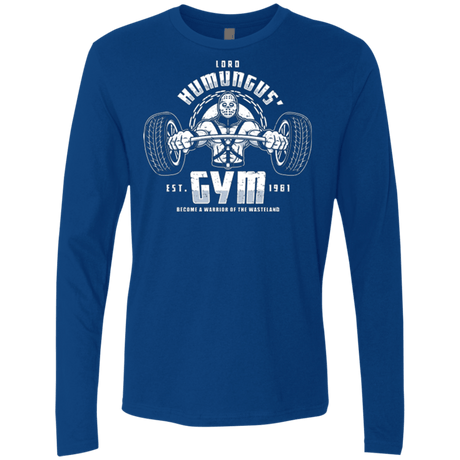 T-Shirts Royal / Small Lord Humungus' Gym Men's Premium Long Sleeve