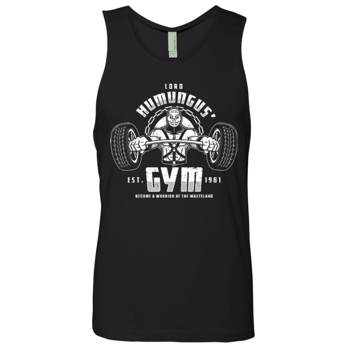 T-Shirts Black / Small Lord Humungus' Gym Men's Premium Tank Top