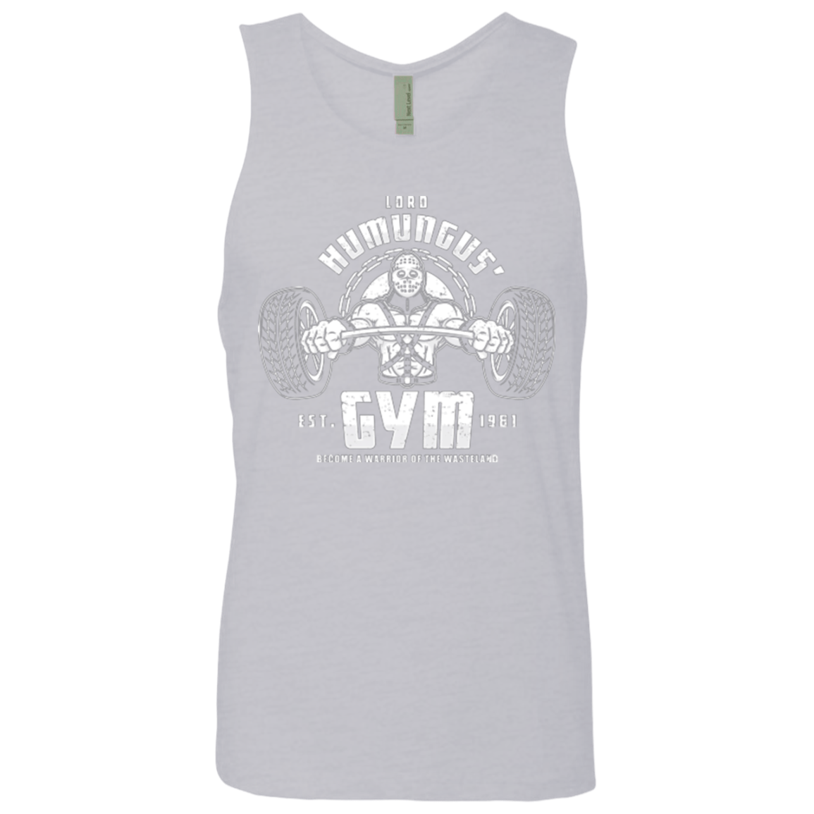 T-Shirts Heather Grey / Small Lord Humungus' Gym Men's Premium Tank Top