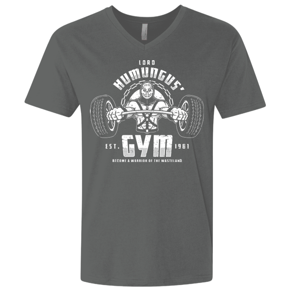 T-Shirts Heavy Metal / X-Small Lord Humungus' Gym Men's Premium V-Neck