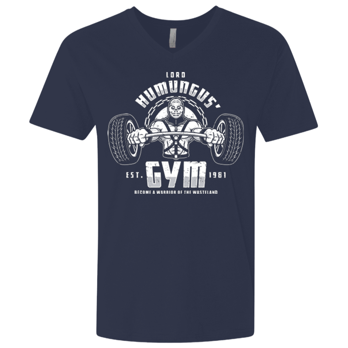 T-Shirts Midnight Navy / X-Small Lord Humungus' Gym Men's Premium V-Neck