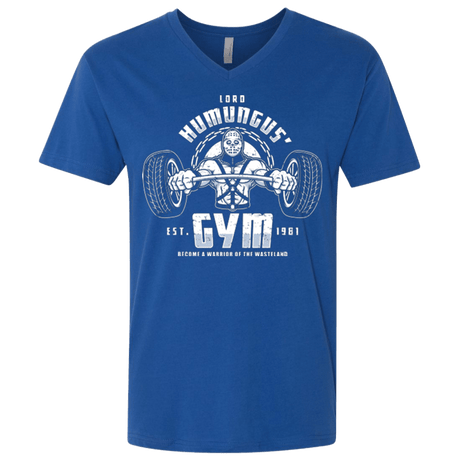 T-Shirts Royal / X-Small Lord Humungus' Gym Men's Premium V-Neck