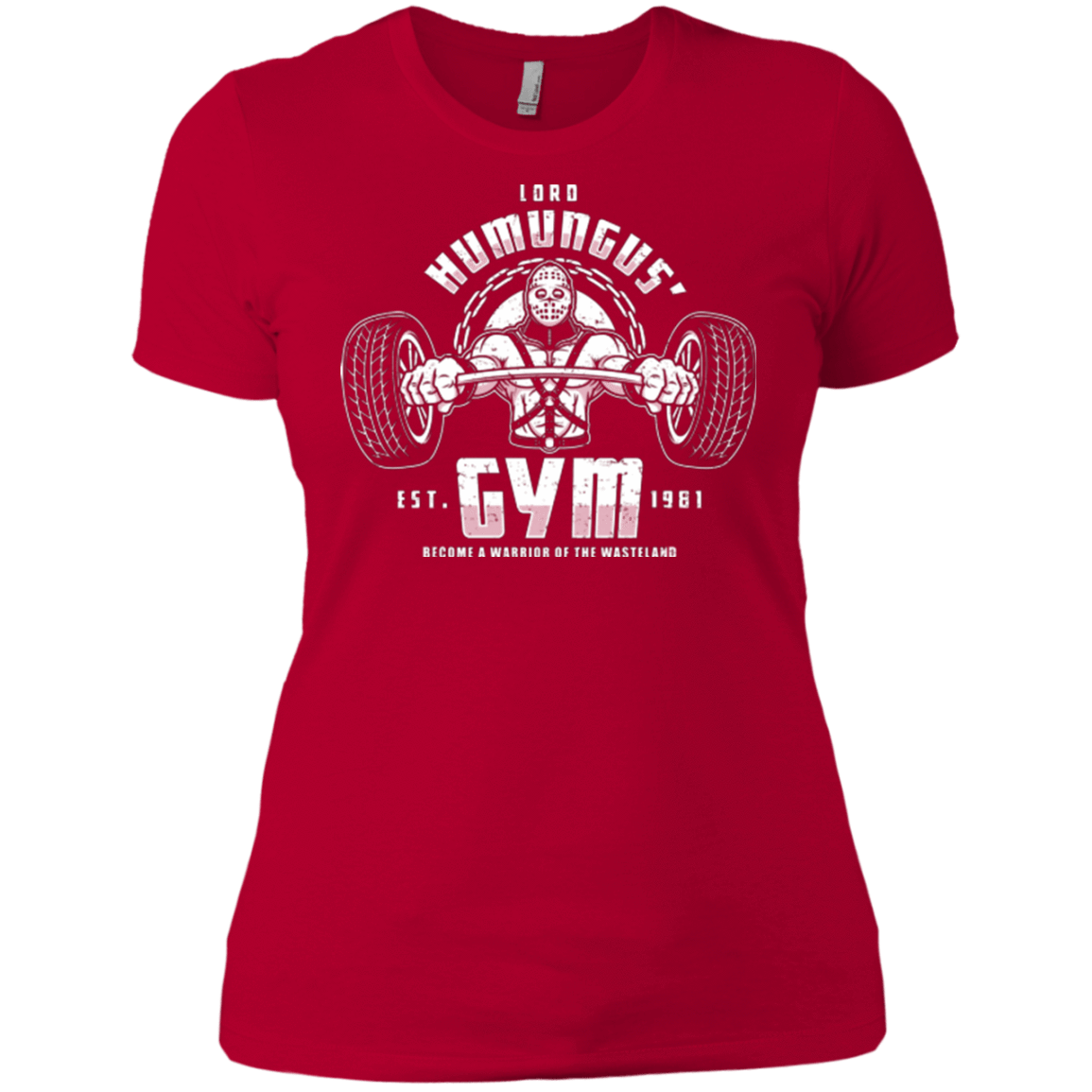 T-Shirts Red / X-Small Lord Humungus' Gym Women's Premium T-Shirt