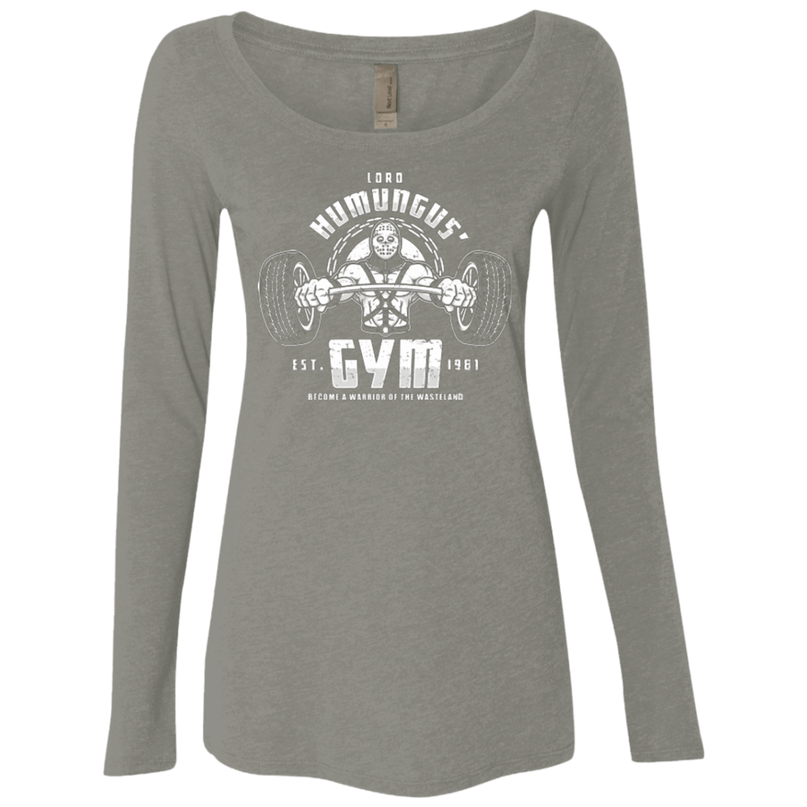 T-Shirts Venetian Grey / Small Lord Humungus' Gym Women's Triblend Long Sleeve Shirt
