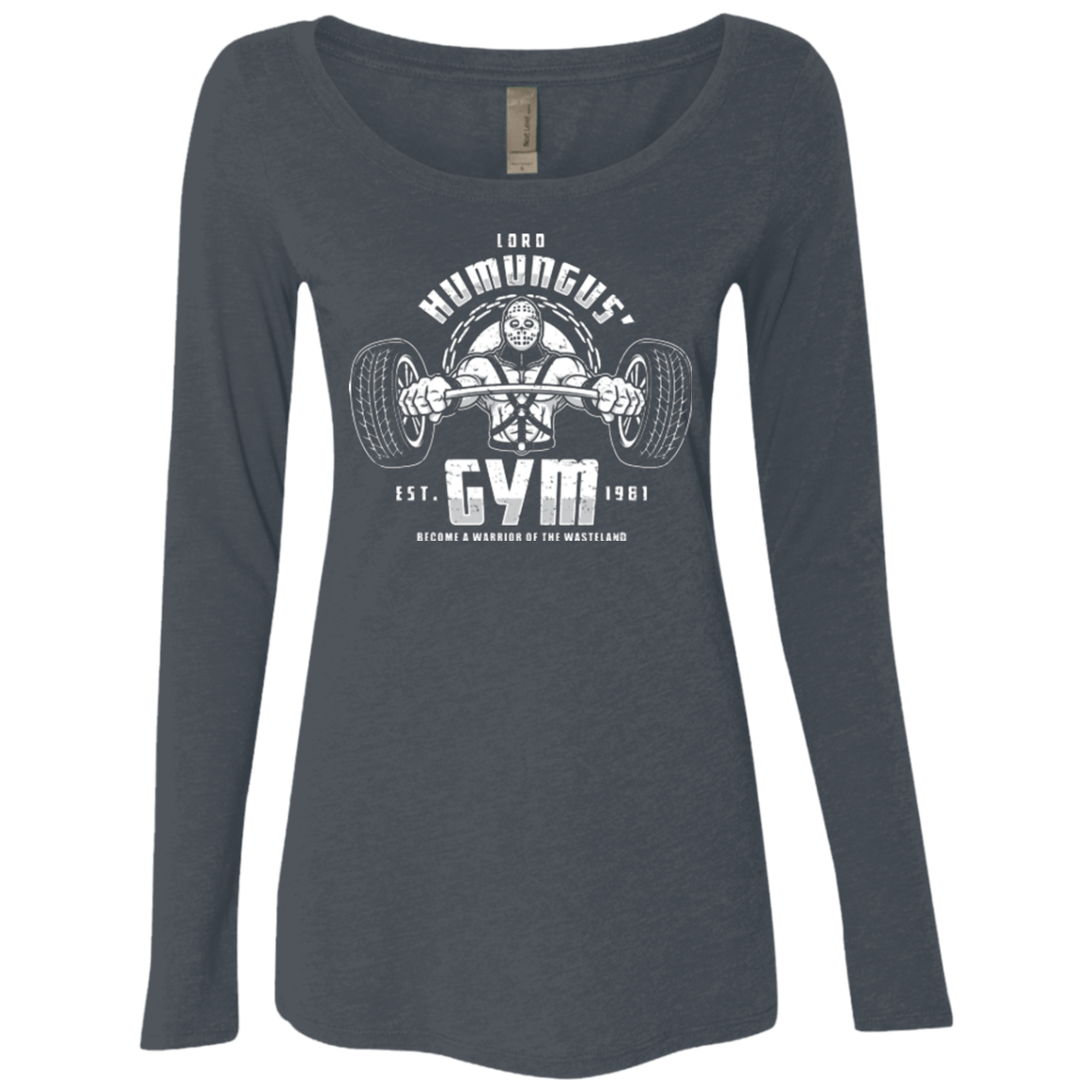 T-Shirts Vintage Navy / Small Lord Humungus' Gym Women's Triblend Long Sleeve Shirt