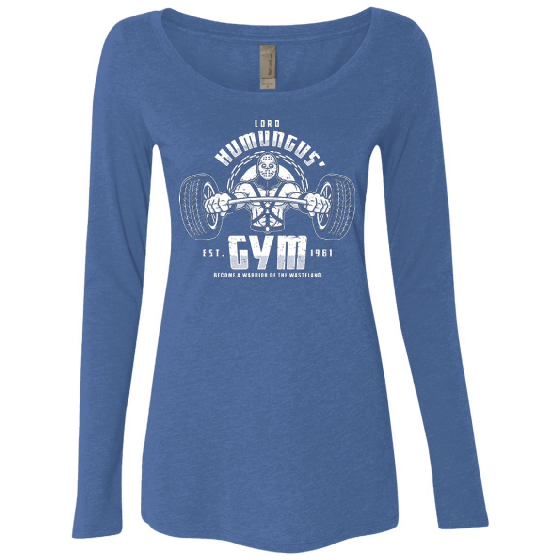 T-Shirts Vintage Royal / Small Lord Humungus' Gym Women's Triblend Long Sleeve Shirt