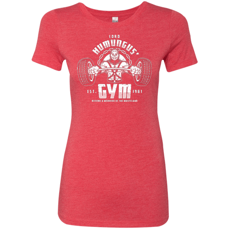 T-Shirts Vintage Red / Small Lord Humungus' Gym Women's Triblend T-Shirt
