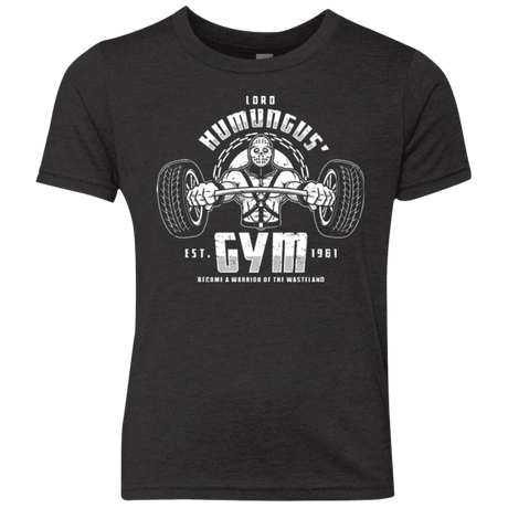 T-Shirts Vintage Black / YXS Lord Humungus' Gym Youth Triblend T-Shirt
