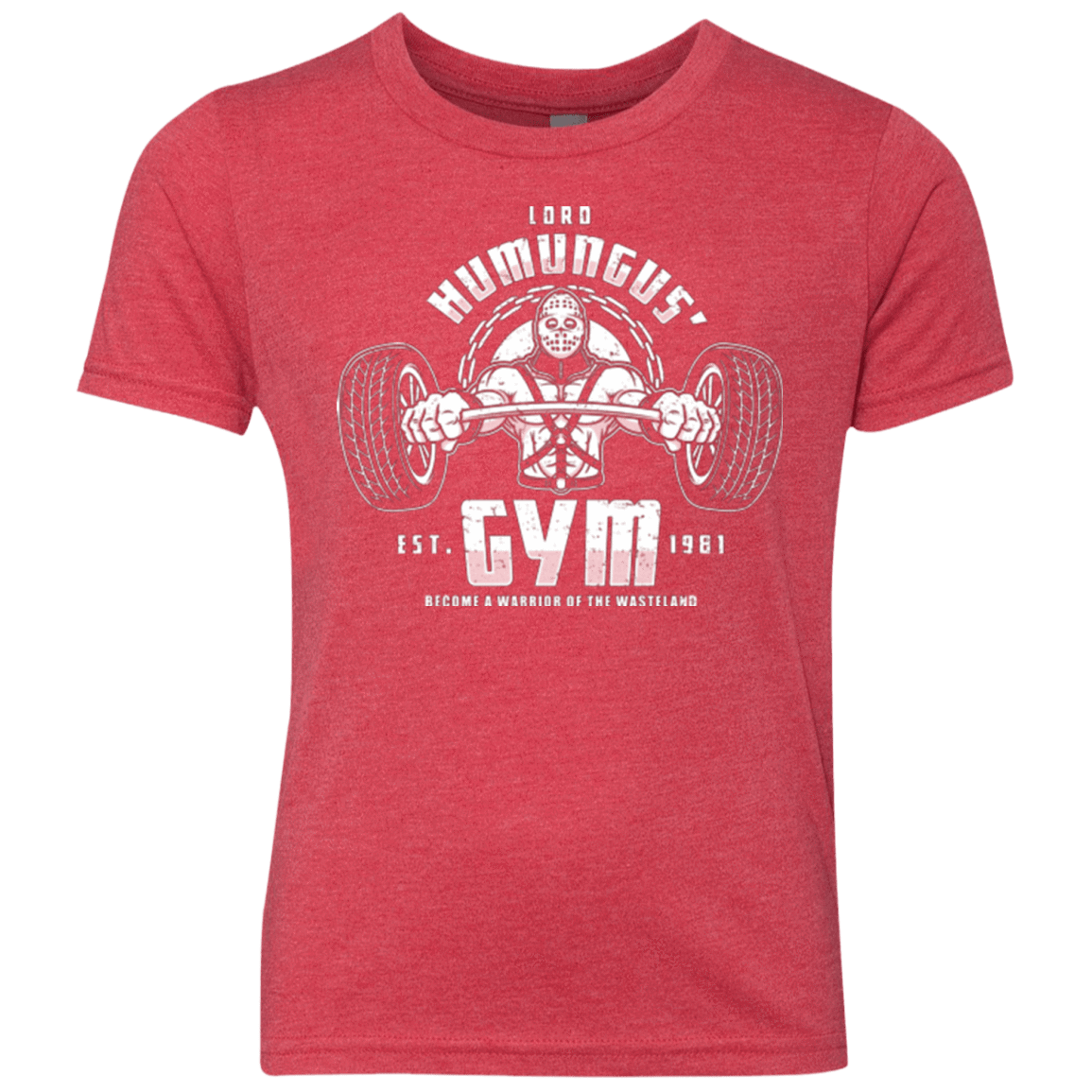 T-Shirts Vintage Red / YXS Lord Humungus' Gym Youth Triblend T-Shirt