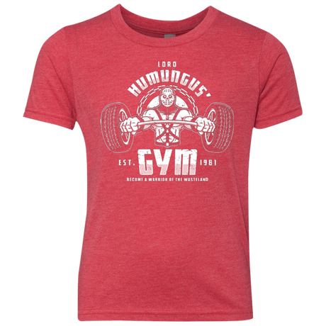 T-Shirts Vintage Red / YXS Lord Humungus' Gym Youth Triblend T-Shirt
