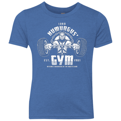T-Shirts Vintage Royal / YXS Lord Humungus' Gym Youth Triblend T-Shirt