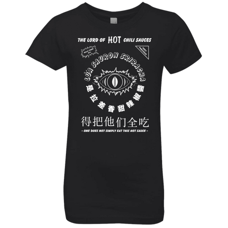 T-Shirts Black / YXS Lord of Hot Sauces Girls Premium T-Shirt