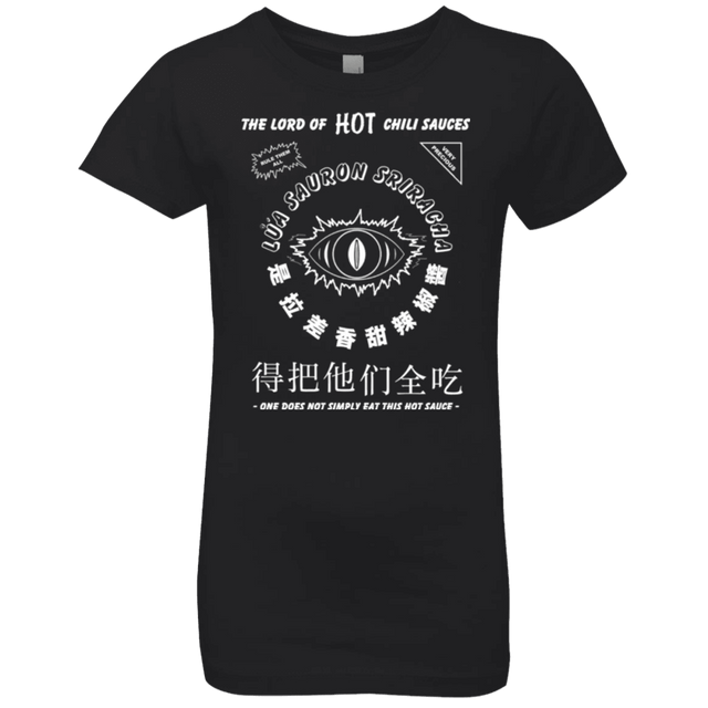 T-Shirts Black / YXS Lord of Hot Sauces Girls Premium T-Shirt