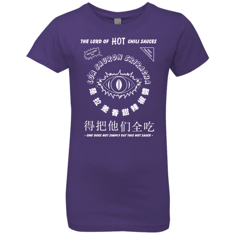 T-Shirts Purple Rush / YXS Lord of Hot Sauces Girls Premium T-Shirt