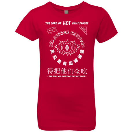 T-Shirts Red / YXS Lord of Hot Sauces Girls Premium T-Shirt
