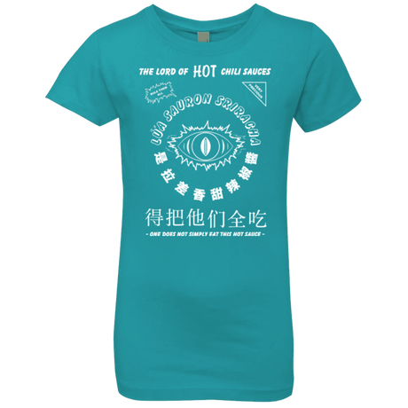 T-Shirts Tahiti Blue / YXS Lord of Hot Sauces Girls Premium T-Shirt