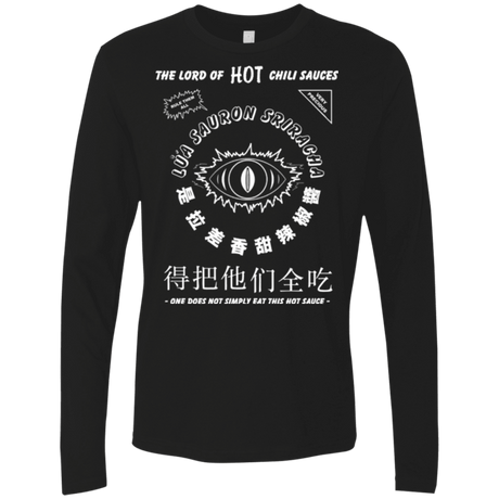 T-Shirts Black / Small Lord of Hot Sauces Men's Premium Long Sleeve