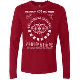 T-Shirts Cardinal / Small Lord of Hot Sauces Men's Premium Long Sleeve