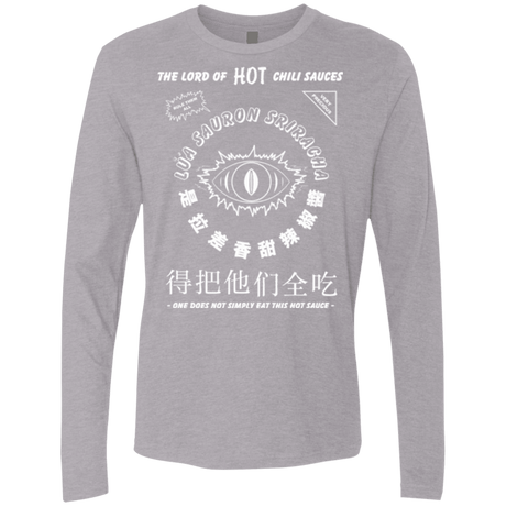 T-Shirts Heather Grey / Small Lord of Hot Sauces Men's Premium Long Sleeve