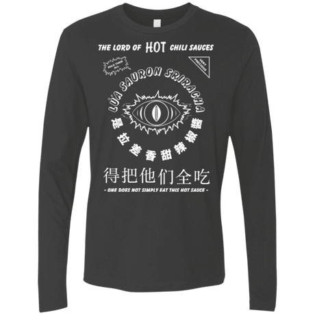 T-Shirts Heavy Metal / Small Lord of Hot Sauces Men's Premium Long Sleeve