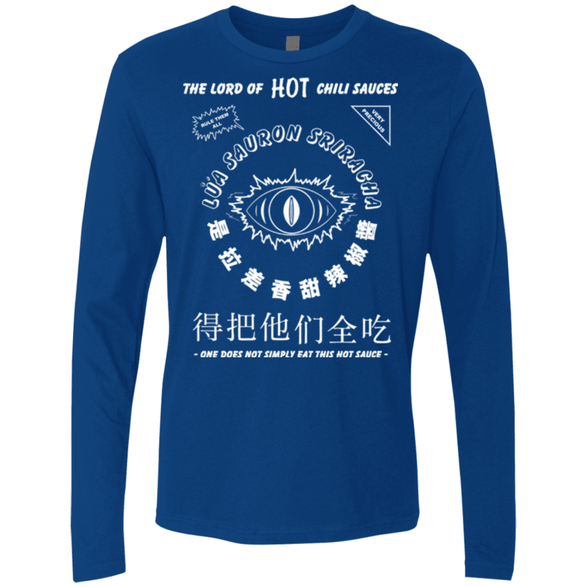T-Shirts Royal / Small Lord of Hot Sauces Men's Premium Long Sleeve