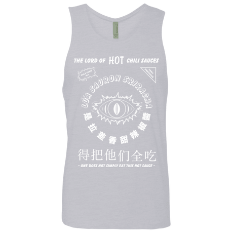 T-Shirts Heather Grey / Small Lord of Hot Sauces Men's Premium Tank Top