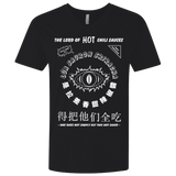 T-Shirts Black / X-Small Lord of Hot Sauces Men's Premium V-Neck