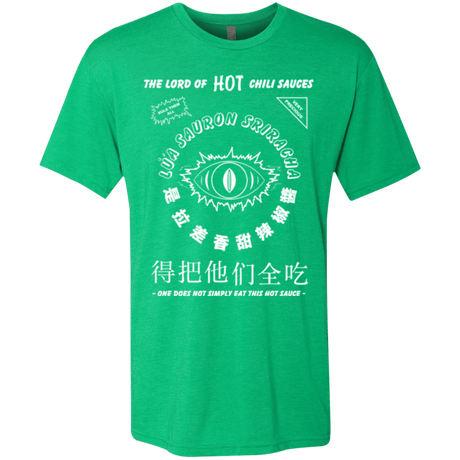 T-Shirts Envy / Small Lord of Hot Sauces Men's Triblend T-Shirt