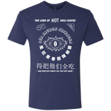 T-Shirts Vintage Navy / Small Lord of Hot Sauces Men's Triblend T-Shirt
