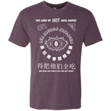 T-Shirts Vintage Purple / Small Lord of Hot Sauces Men's Triblend T-Shirt