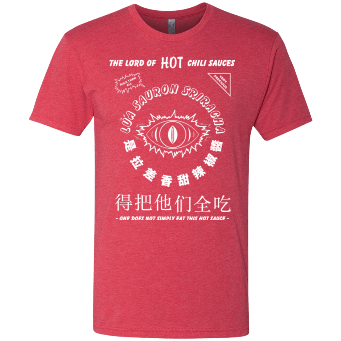 T-Shirts Vintage Red / Small Lord of Hot Sauces Men's Triblend T-Shirt