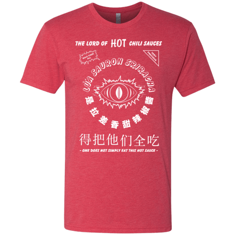 T-Shirts Vintage Red / Small Lord of Hot Sauces Men's Triblend T-Shirt