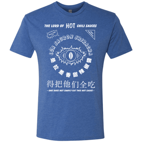 T-Shirts Vintage Royal / Small Lord of Hot Sauces Men's Triblend T-Shirt