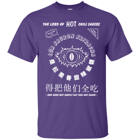 T-Shirts Purple / Small Lord of Hot Sauces T-Shirt