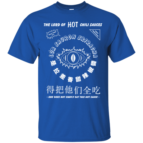T-Shirts Royal / Small Lord of Hot Sauces T-Shirt