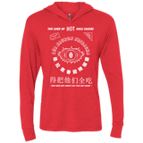 T-Shirts Vintage Red / X-Small Lord of Hot Sauces Triblend Long Sleeve Hoodie Tee