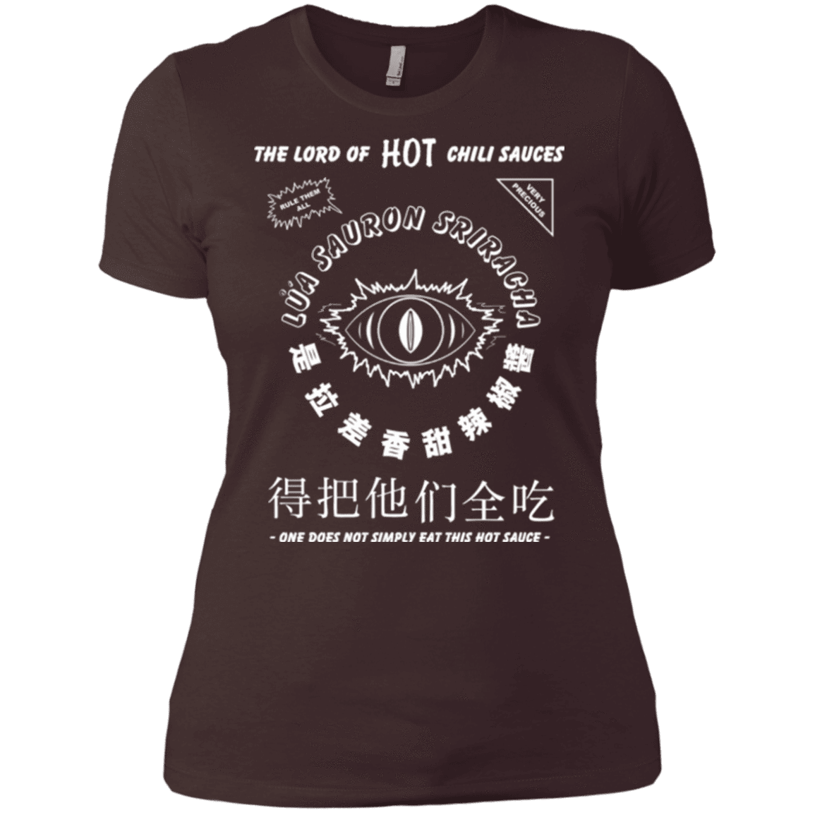 T-Shirts Dark Chocolate / X-Small Lord of Hot Sauces Women's Premium T-Shirt