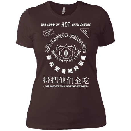 T-Shirts Dark Chocolate / X-Small Lord of Hot Sauces Women's Premium T-Shirt
