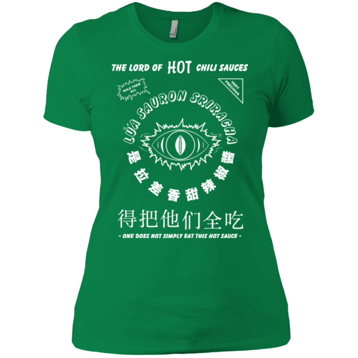 T-Shirts Kelly Green / X-Small Lord of Hot Sauces Women's Premium T-Shirt