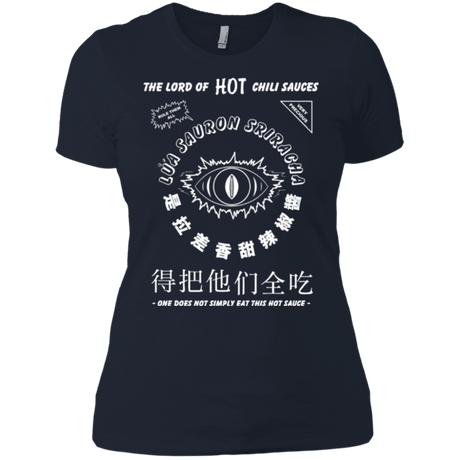 T-Shirts Midnight Navy / X-Small Lord of Hot Sauces Women's Premium T-Shirt